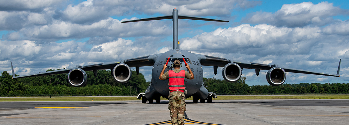 C-17s return to JB Charleston after Hurricane Ian